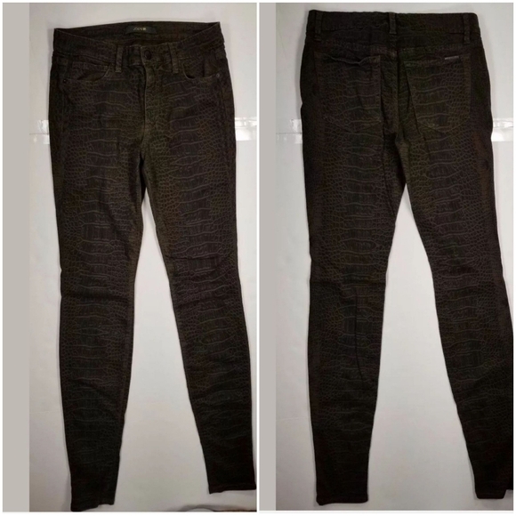 Joe's Jeans Sz 27×33 Mid Rise Jeggings Animal Print - Picture 1 of 7